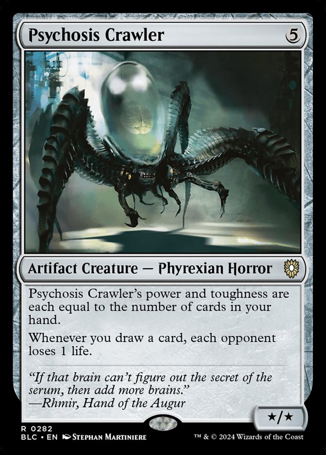 Psychosis Crawler — Bloomburrow Commander 282/356