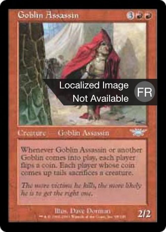 Assassin gobelin — Legions 95/145