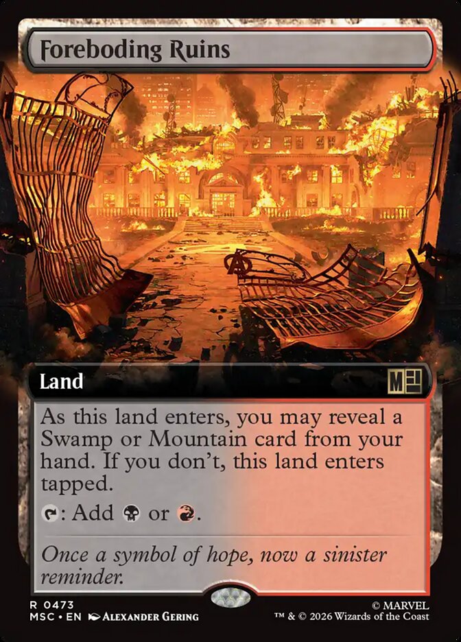 Foreboding Ruins — Marvel Super Heroes Commander 473/866