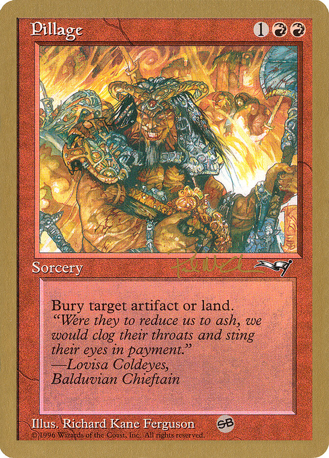Pillage — World Championship Decks 1997 pm76sb/131