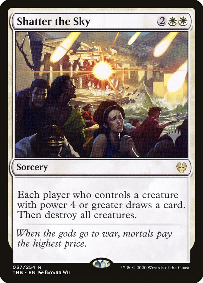 Shatter the Sky — Theros Beyond Death Promos 37p/137