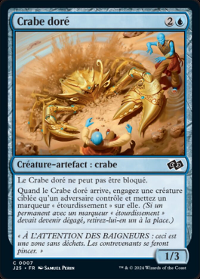 Crabe doré — Foundations Jumpstart 7/779