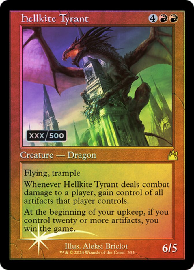 Hellkite Tyrant — Ravnica Remastered 333z/531