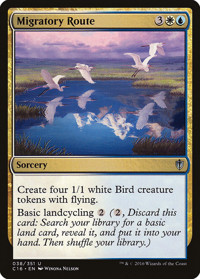 Migratory Route — Commander 2016 38/351