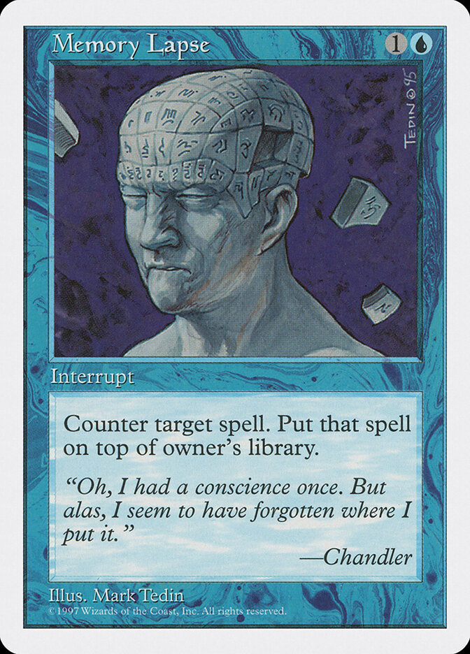 Trou de mémoire — Fifth Edition 103/455