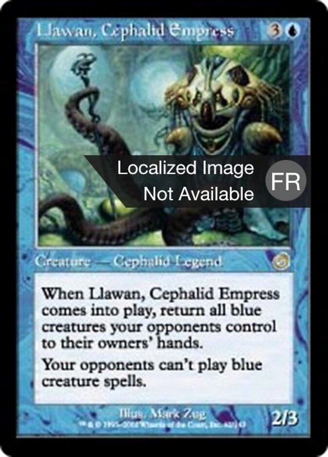 Llawan, impératrice céphalide — Torment 42/143