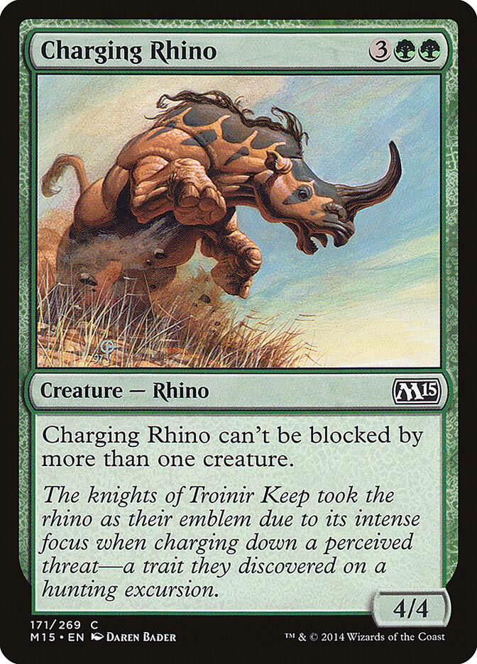 Charging Rhino — Magic 2015 171/284