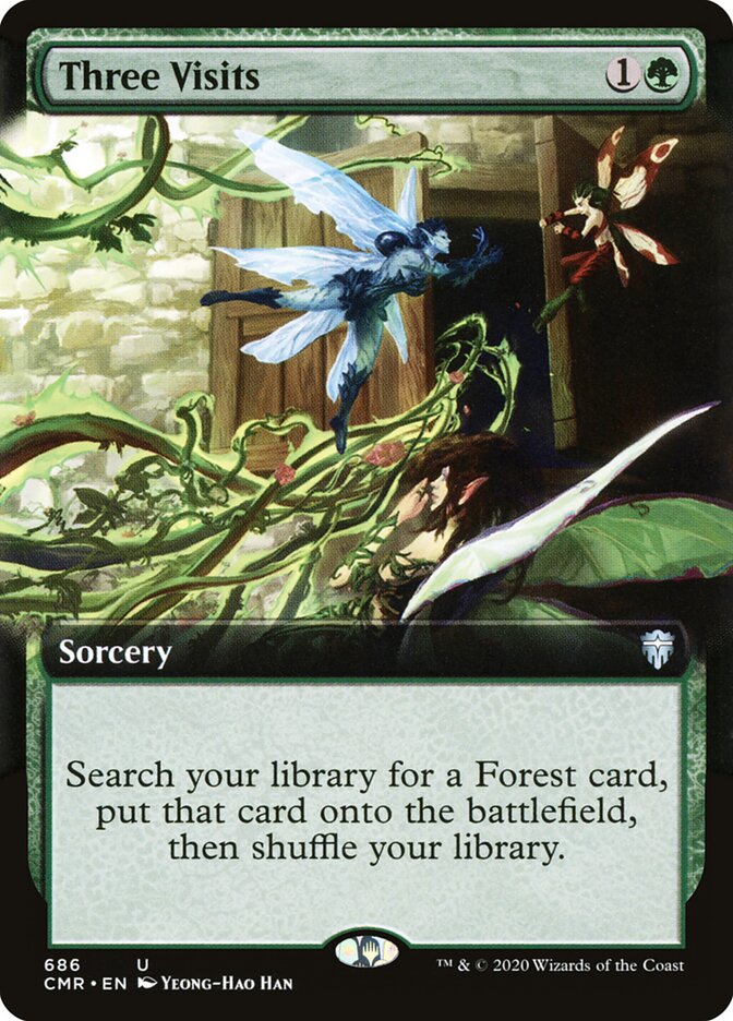 Trois visites — Commander Legends 686/718