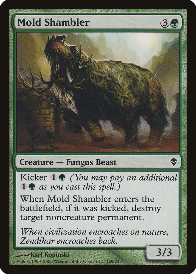 Mold Shambler — Zendikar 169/269