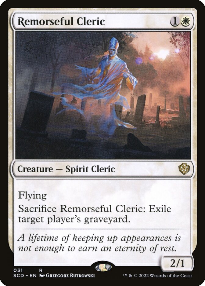 Remorseful Cleric — Starter Commander Decks 31/352