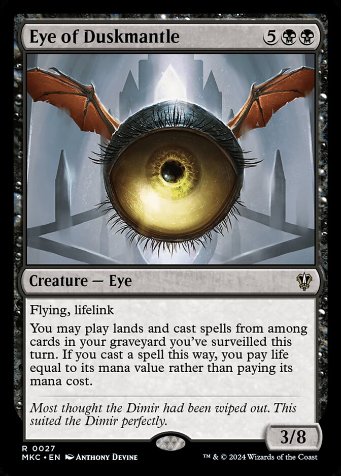 Eye of Duskmantle — Murders at Karlov Manor Commander 27/358