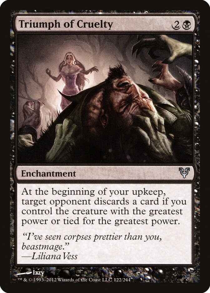 Triumph of Cruelty — Avacyn Restored 122/244
