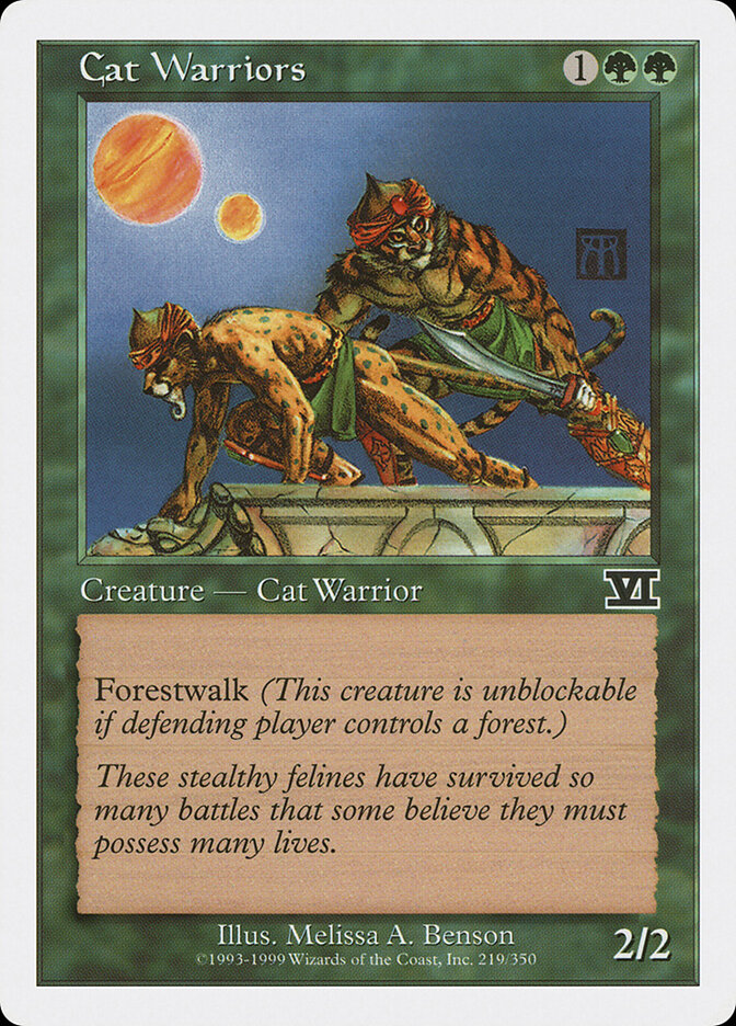 Cat Warriors — Classic Sixth Edition 219/351