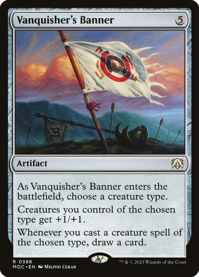 Vanquisher's Banner — March of the Machine Commander 388/450