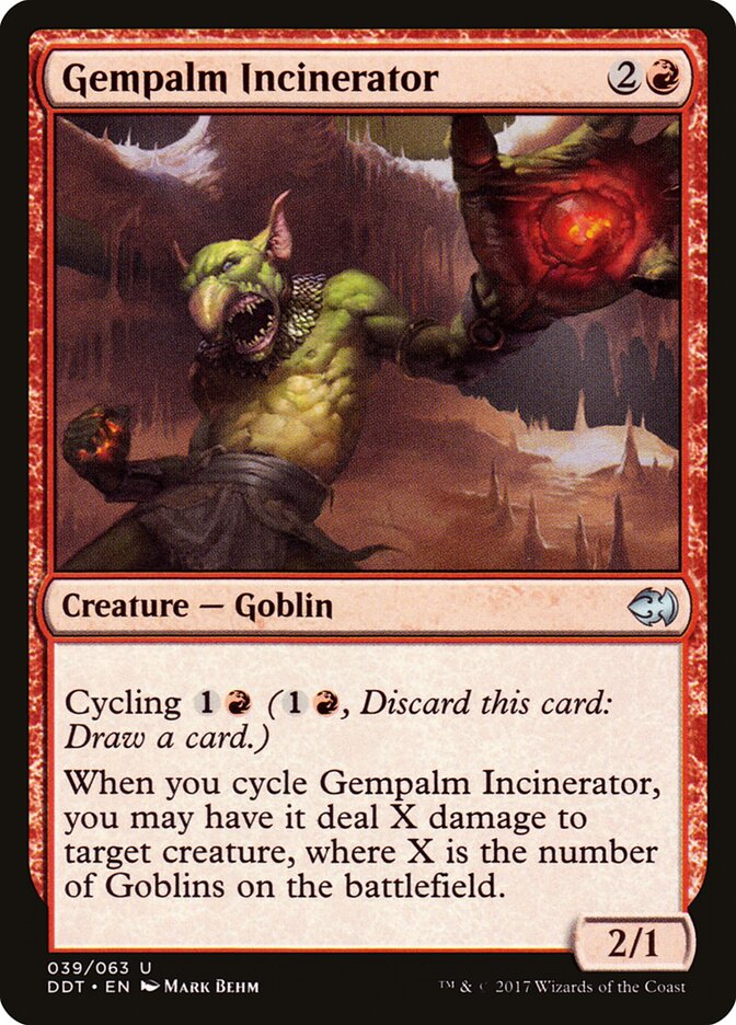 Gempalm Incinerator — Duel Decks: Merfolk vs. Goblins 39/63