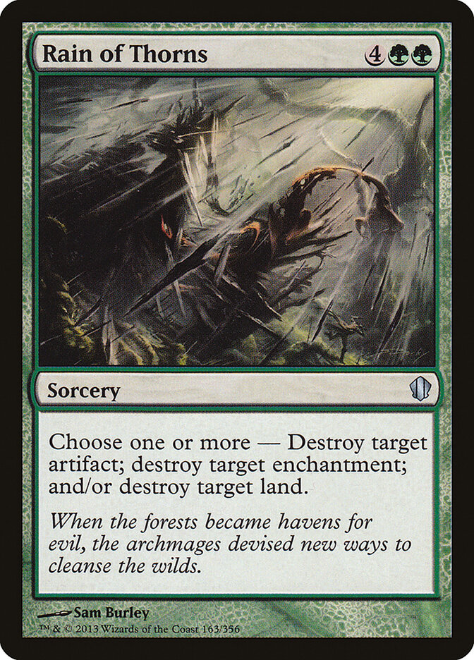 Rain of Thorns — Commander 2013 163/356