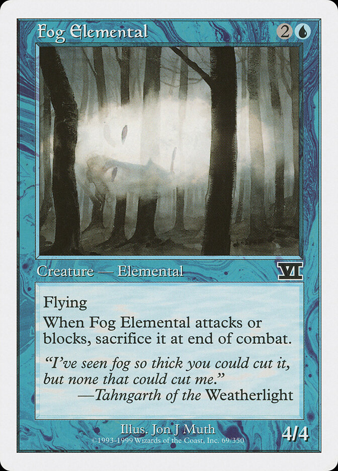 Elémental de brouillard — Classic Sixth Edition 69/351