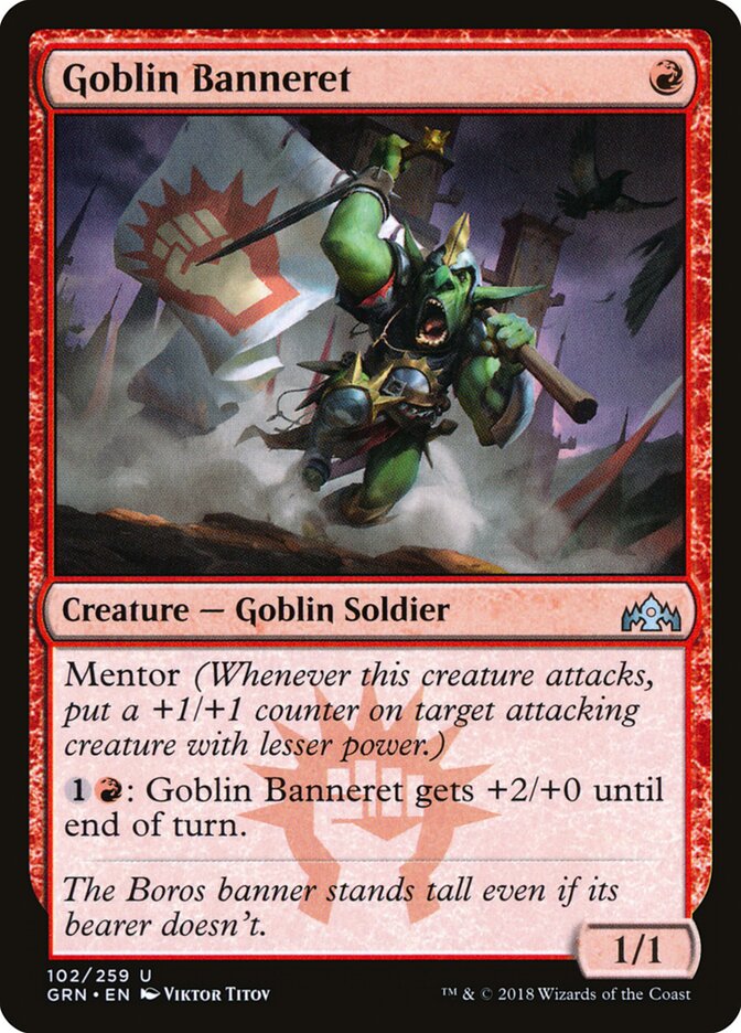 Goblin Banneret — Guilds of Ravnica 102/273