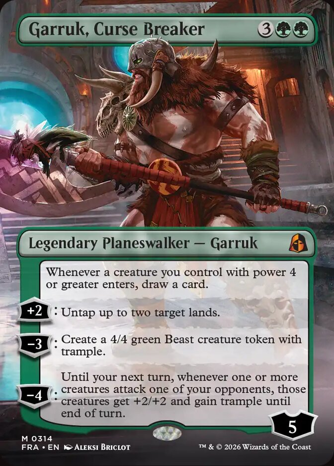 Garruk, Curse Breaker — Reality Fracture 314/46