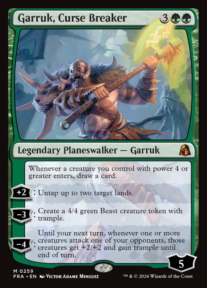 Garruk, Curse Breaker — Reality Fracture 259/46