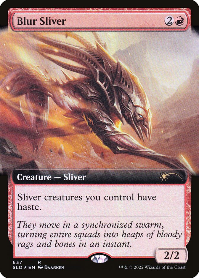 Blur Sliver — Secret Lair Drop 637/2754
