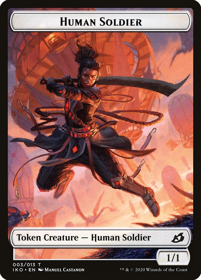 Human Soldier — Ikoria: Lair of Behemoths Tokens 3/14