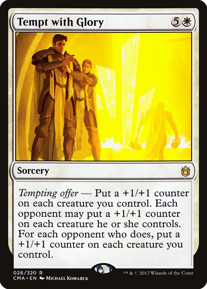 Tempt with Glory — Commander Anthology 26/320