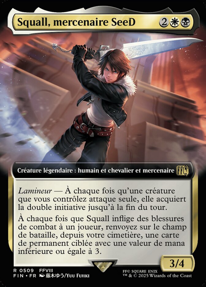 Squall, mercenaire SeeD — Final Fantasy 509/595