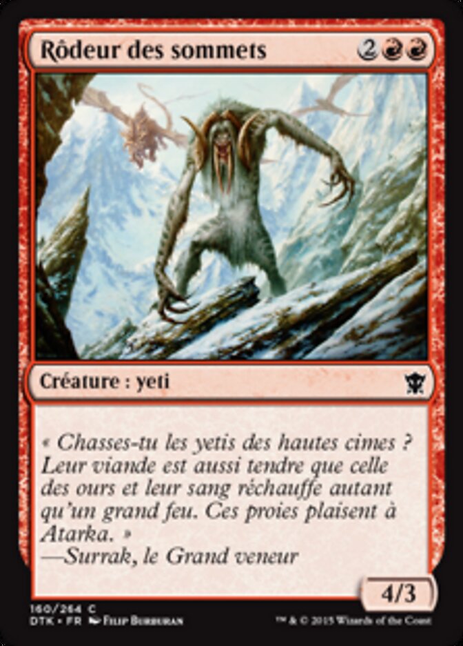 Rôdeur des sommets — Dragons of Tarkir 160/264