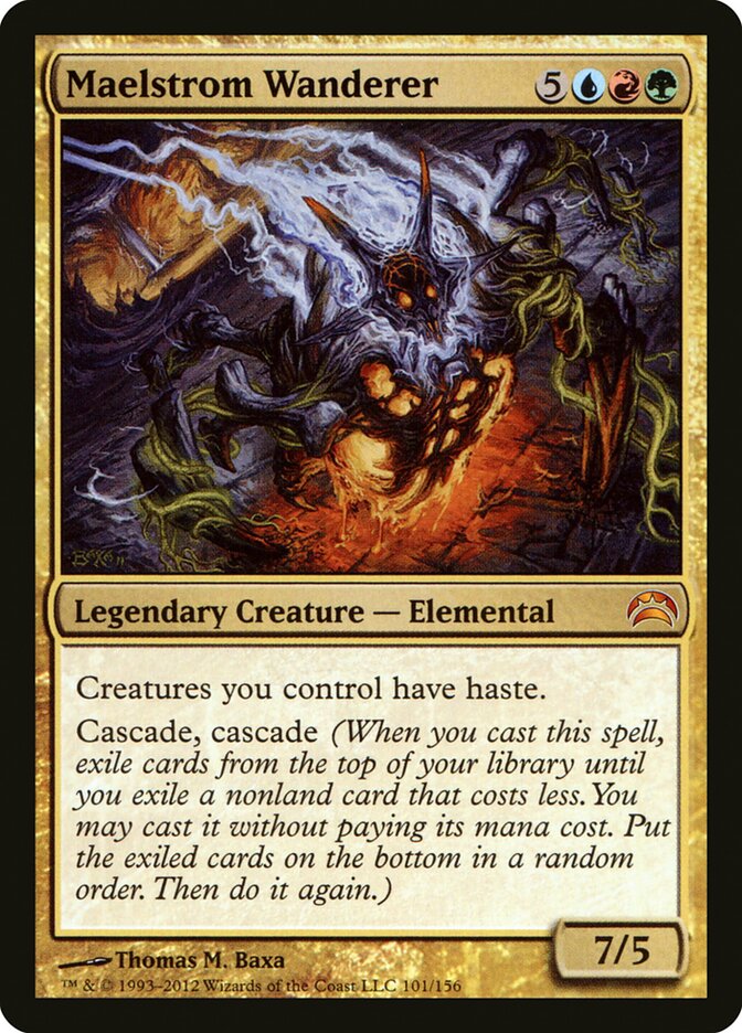 Maelstrom Wanderer — Planechase 2012 101/156