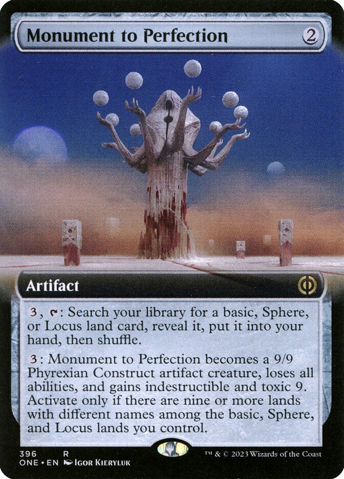 Monument to Perfection — Phyrexia: All Will Be One 396/479