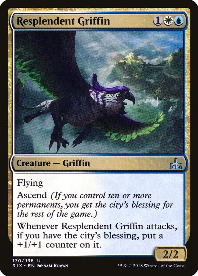 Resplendent Griffin — Rivals of Ixalan 170/205