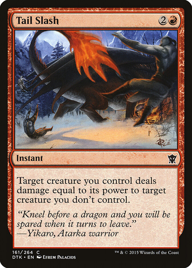 Tail Slash — Dragons of Tarkir 161/264