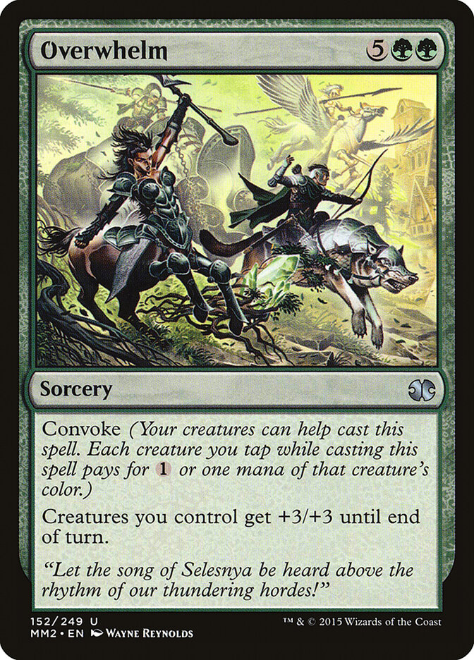 Overwhelm — Modern Masters 2015 152/249