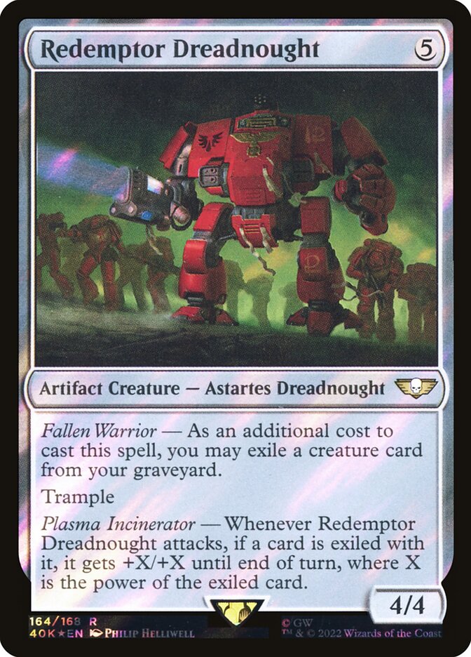 Redemptor Dreadnought — Warhammer 40,000 Commander 164★/617
