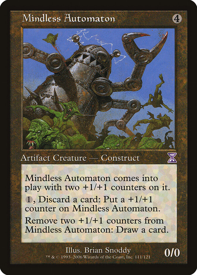 Mindless Automaton — Time Spiral Timeshifted 111/121