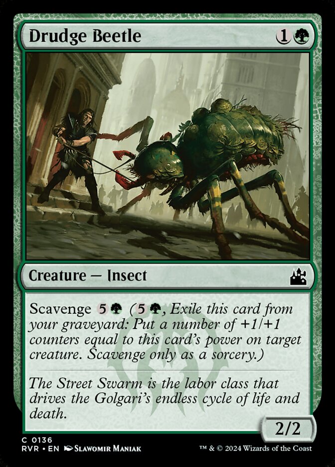 Scarabée servile — Ravnica Remastered 136/531