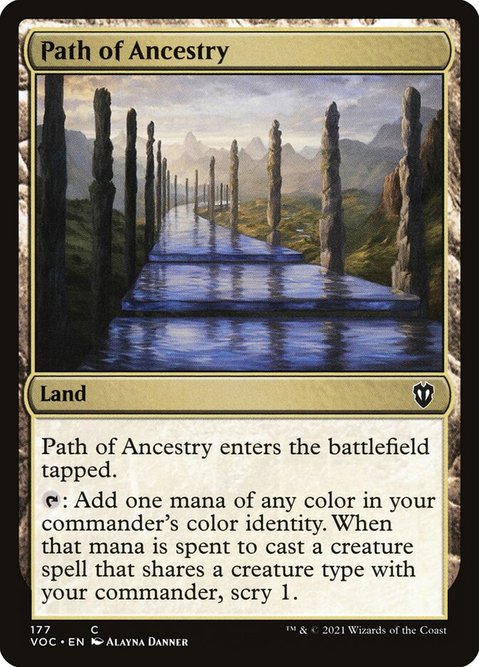 Path of Ancestry — Crimson Vow Commander 177/188