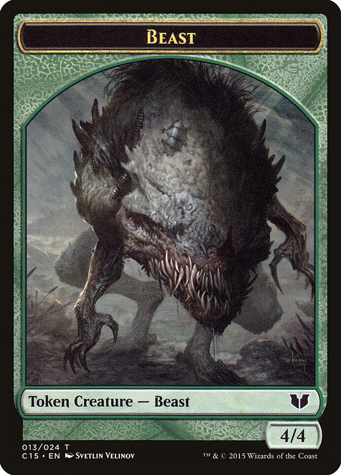 Beast — Commander 2015 Tokens 13/25