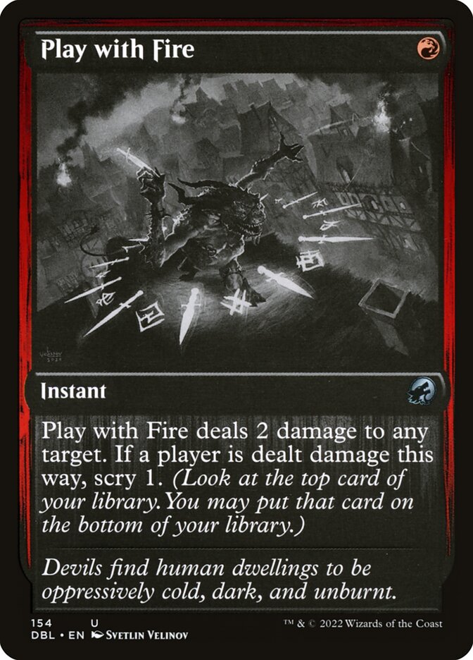 Play with Fire — Innistrad: Double Feature 154/535