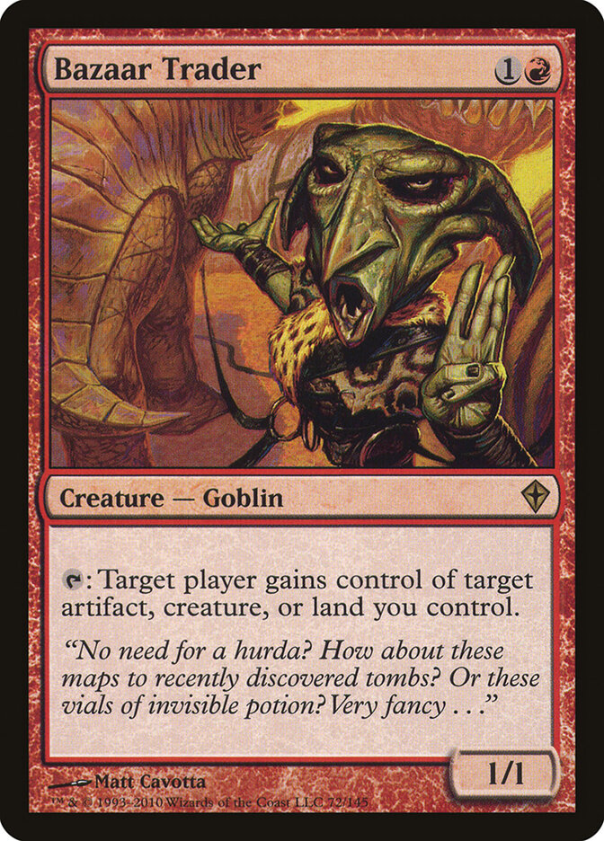 Bazaar Trader — Worldwake 72/145