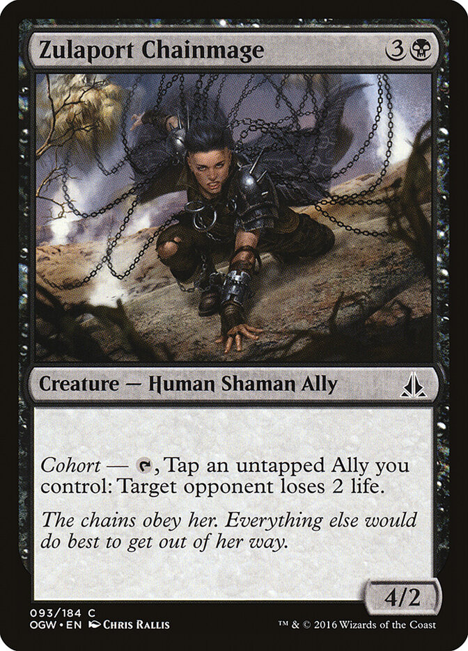 Zulaport Chainmage — Oath of the Gatewatch 93/186