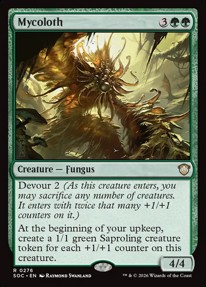 Mycoloth — Secrets of Strixhaven Commander 276/426