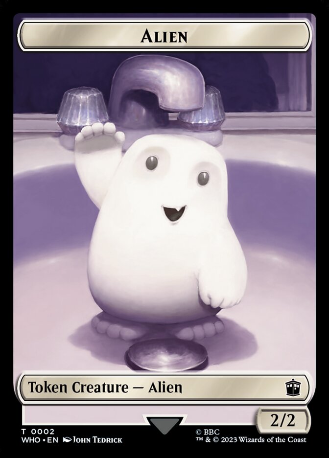 Alien — Doctor Who Tokens 2/64