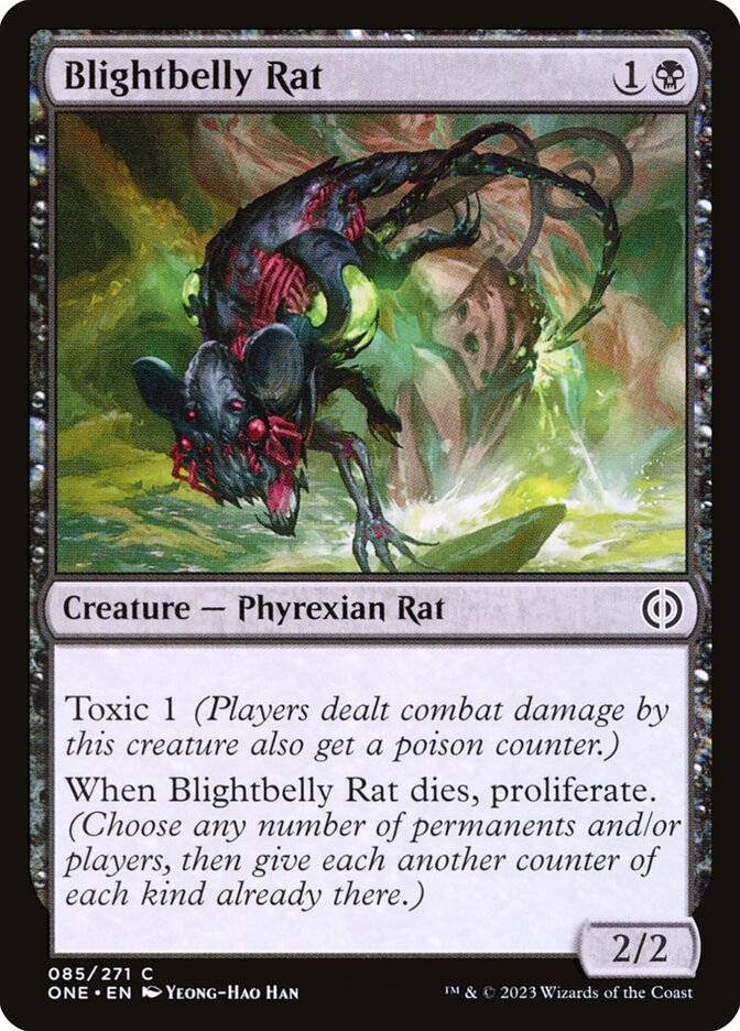 Blightbelly Rat — Phyrexia: All Will Be One 85/479