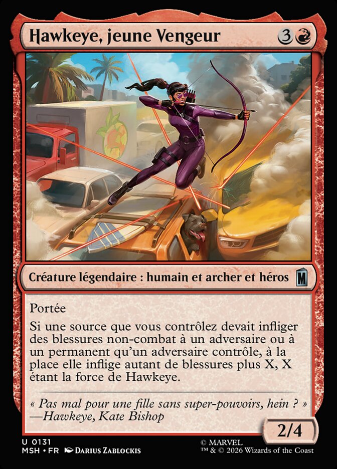 Hawkeye, jeune Vengeur — Marvel Super Heroes 131/453