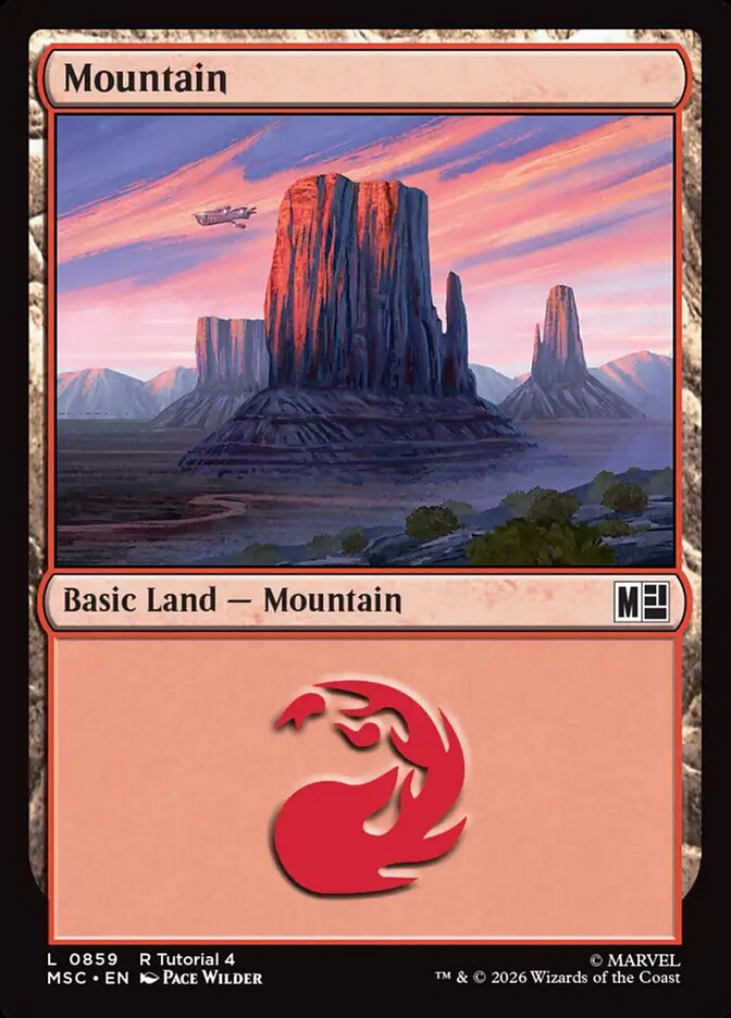 Mountain — Marvel Super Heroes Commander 859/866