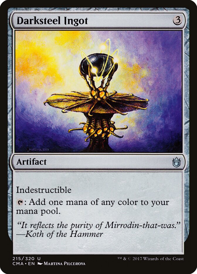 Darksteel Ingot — Commander Anthology 215/320