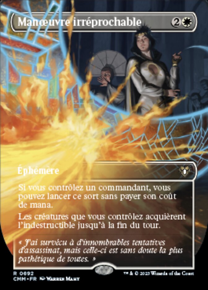 Manœuvre irréprochable — Commander Masters 692/1067