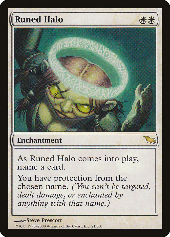 Runed Halo — Shadowmoor 21/302